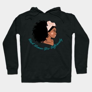 black women glows differently Hoodie